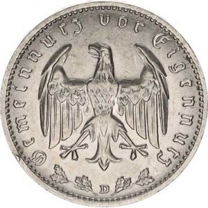 Německo - 3 říše, 1933-1945, 1 RM 1939 D R