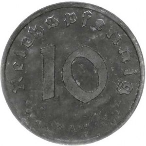 Německo - spojenecké obsazení (1945-1948), 10 Rpf. 1947 A KM A 104 R, ox., patina