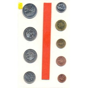 Německo - BRD (1949-), Ročníková sada mincí 1978 minc. D (1, 2, 5, 10, 50 Pf., 1, 5,