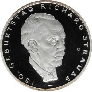 Německo - BRD (1949-), 10 Euro 2014 D - Richard Strauss Ag 625 16 g KM 330a