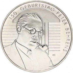Německo - BRD (1949-), 20 Euro 2018 A - Peter Behrens Ag 925 18 g KM 372
