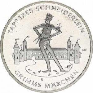 Německo - BRD (1949-), 20 Euro 2019 G - Schneiderlein Ag 925 18 g KM 384