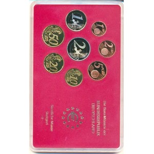 Německo - BRD (1949-), Ročníková sada mincí EURO 2003 minc. F (1, 2, 5, 10, 20, 50 Cent,