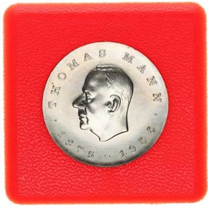 Německo - DDR (1949-1990), 5 M 1975 - Thomas Mann KM 54 +certifikát