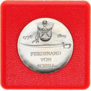 Německo - DDR (1949-1990), 5 M 1976 - Ferdinand von Shill KM 60 +certifikát
