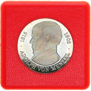 Německo - DDR (1949-1990), 5 M 1980 - Adolph von Menzel KM 76 +certifikát