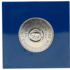 Německo - DDR (1949-1990), 10 M 1981 - 700.výročí mincovny v Berlíně KM 82 R e