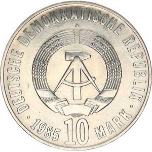 Německo - DDR (1949-1990), 10 M 1985 A - 40.výr.vítězství nad fašizmem KM 106
