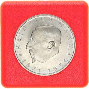 Německo - DDR (1949-1990), 20 M 1971 - Heinrich Mann KM 33 +certifikát