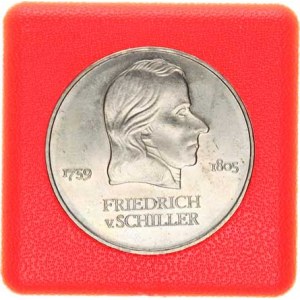 Německo - DDR (1949-1990), 20 M 1972 A - Friedrich v.Schiller KM 40 +certifikát