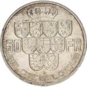Belgie, Leopold III.(1934-1950), 50 Francs 1939 - BELGIIE KM 122