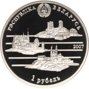 Bělorusko, 1 Rubl 2007 - Napaleon Orda KM 300 kapsle