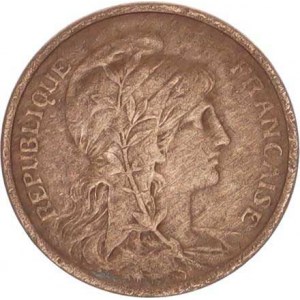 Francie, Třetí republika (1871-1940), 1 Centime 1903 Y. 58