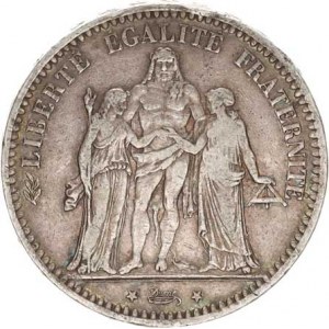 Francie, Třetí republika (1871-1940), 5 Francs 1873 A KM 820,1 25,027g