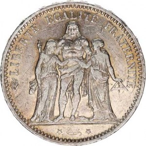 Francie, Třetí republika (1871-1940), 5 Francs 1873 A KM 820,1