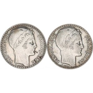 Francie, Třetí republika (1871-1940), 10 Francs 1929, 1933 2 ks