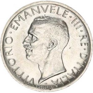 Itálie, Vittorio Emanuele III.(1900-1946), 5 Lire 1927 R, var.: **FERT** KM 67,2