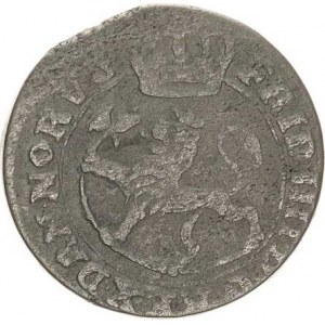 Norsko, Frederik IV. (1671-1730), VIII Skilling 1727 HCM KM 223 R