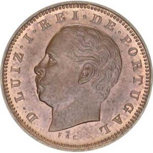 Portugalsko, Luiz I. (1861-1889), 5 Reis 1882 KM 525