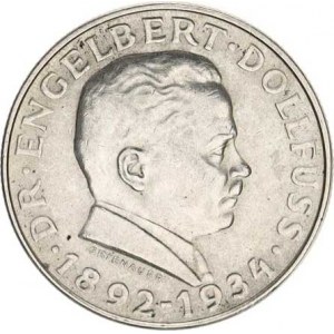 Rakousko, 2 Schilling 1934 - Dollfus KM 2852