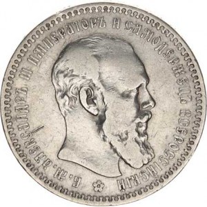 Rusko, Alexander III. (1881-1894), Rubl 1893 AG