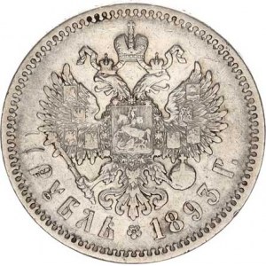 Rusko, Alexander III. (1881-1894), Rubl 1893 AG