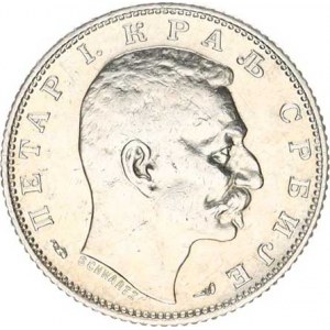 Srbsko, Peter I.(1903-1918), 1 Dinar 1915 KM 25.1
