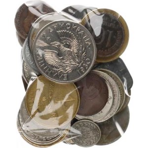 Konvolut, 53 kusů mincí Evropy - (Litva, Estonsko, Lotyšsko, Dánsko, Finsko