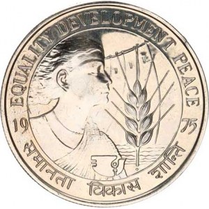 Indie - republika, 10 Rupees 1975 - F.A.O. KM 190