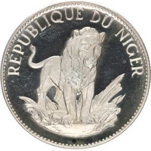 Niger, 10 Francs 1968 - lev KM 8,2 Ag 900 24,54 g