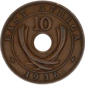 Východní Afrika, 10 Cents 1936 - Edward VIII. KM 24