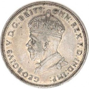 Austrálie, George V. (1910-1936), 1 Florin 1927 KG - Parlament KM 31