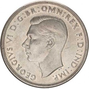 Austrálie, George VI. (1936-1952), 1 Crown 1937 KM 34 Ag 925 28,28 g