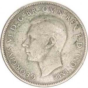 Austrálie, George VI. (1936-1952), 1 Florin 1947 KM 40a R