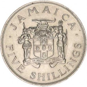 Jamaica, 5 Shillings 1966 - VIII. Commonwealth hry KM 40