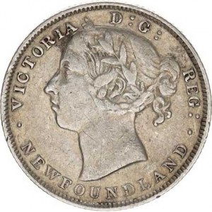 Kanada - New Foundland, 20 Cents 1888 R KM 4