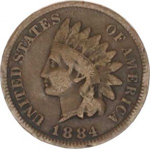 U.S.A., 1 Cent 1884