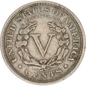 U.S.A., 5 Cents 1899 KM 112