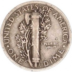 U.S.A., 1 Dime 1919