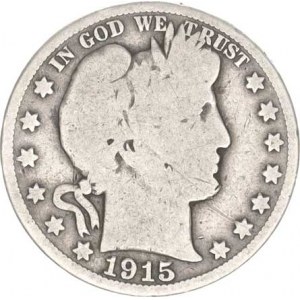 U.S.A., 1/2 Dollar 1915 S