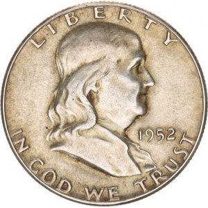 U.S.A., 1/2 Dollar 1952