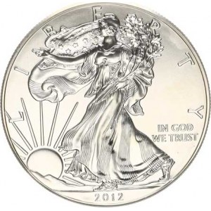 U.S.A., 1 Dollar 2012 = 1 ounce Ag KM 273