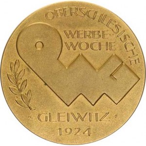 Slezsko, Gleiwitz (Gliwice) - Medaile za vynikající výkony, A: Dubový ston