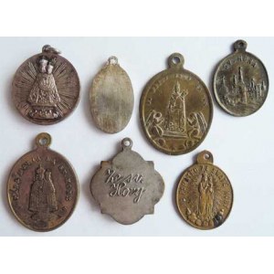 Náboženské medaile, Svatá Hora u Příbrami- Poutní medailky z 19. a poč. 20. století
