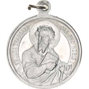Náboženské medaile, Svatý Josef s Ježíškem, opis / Svatý Juda Tadeáš, opis