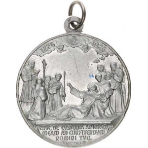 Náboženské medaile, Itálie - K 700. výročí úmrtí sv. Františka z Assisi. A: Poprsí sv