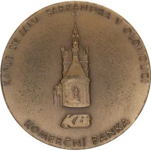 Olomouc, Sv. Jan Sarkander 1995, postava světce, opis / Kasple sv. Sarkand