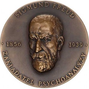 Olomouc, Sigmund Freud 1856-1939, zakladatel psychoanalýzy, A: Hlava mírně