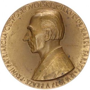 Beutler Miloslav (1897-1964), Dr. Karel Farský, první patriarcha Československé církve, v Praze