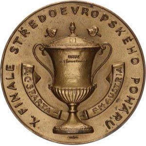 Hám Anton (1899-1965), X. finale Středoevropského poháru A.C. Sparta - F.K. Austria, poh